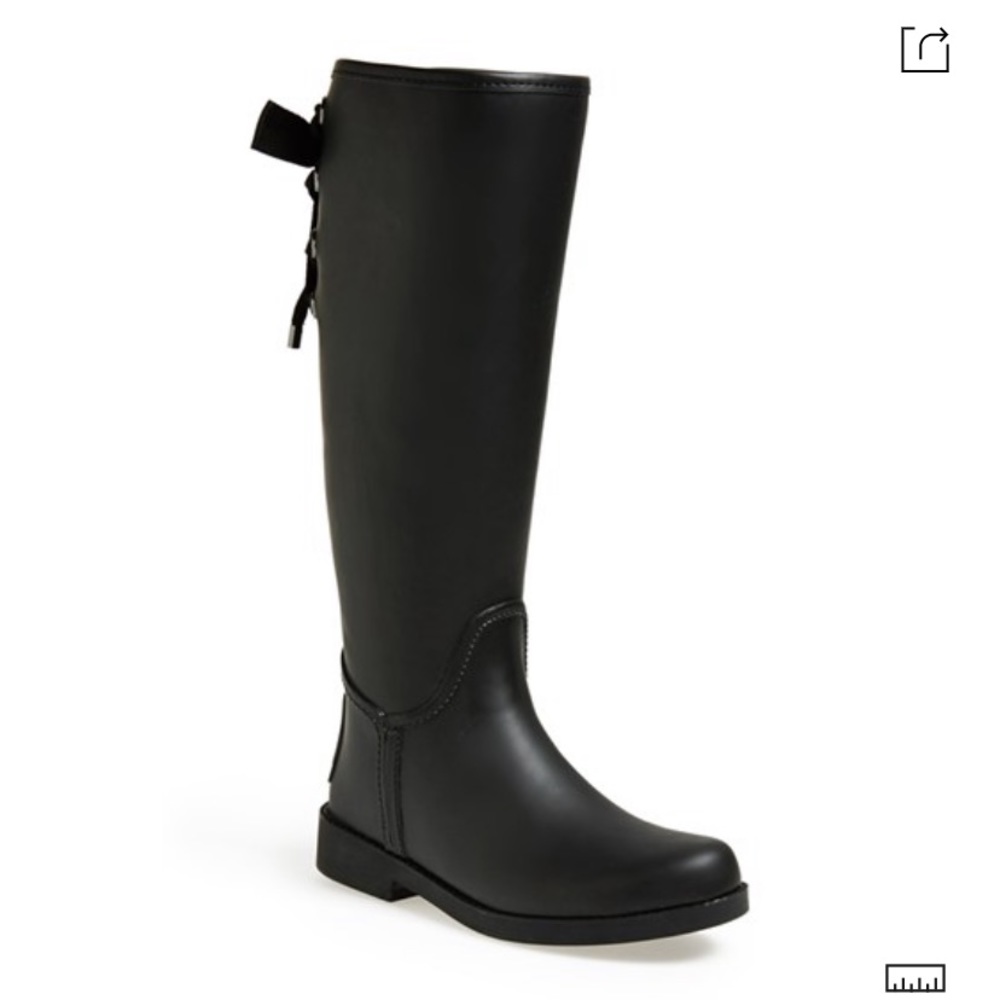 Coach trustee rain boots (6M)